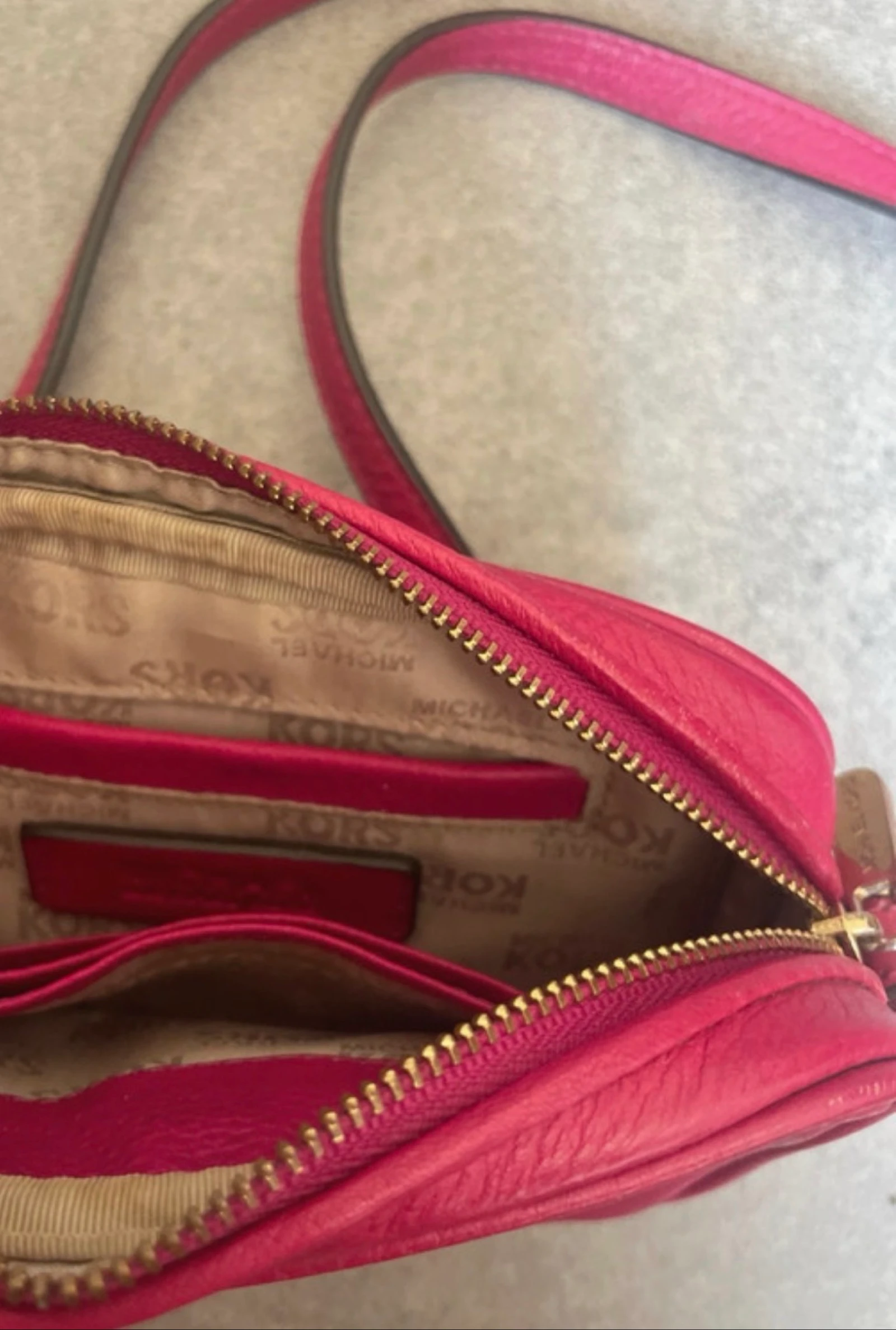 Bolsa Michael Kors rosa fúcsia – photo 5